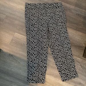 Meera Lane 18W Dress Pants Black White Career